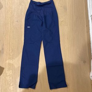 Cherokee Workwear navy blue SMALL TALL scrub pants (quantity : 2)